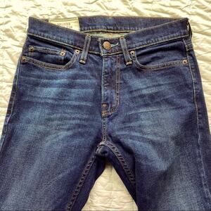 Hollister MEN’s 28x30 SKINNY Jeans - DARK Wash